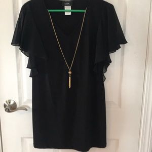 Black cocktail dress